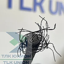 Эспандер черный в твёрдой полиэтиленовой оплетке, d-8, Bozamet 38.081, фото 3