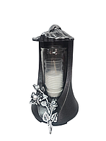 Лампада стеклянная ZPLAMPA LIŚĆ серебро - 5 шт. | 1 шт. - 10.5 руб.