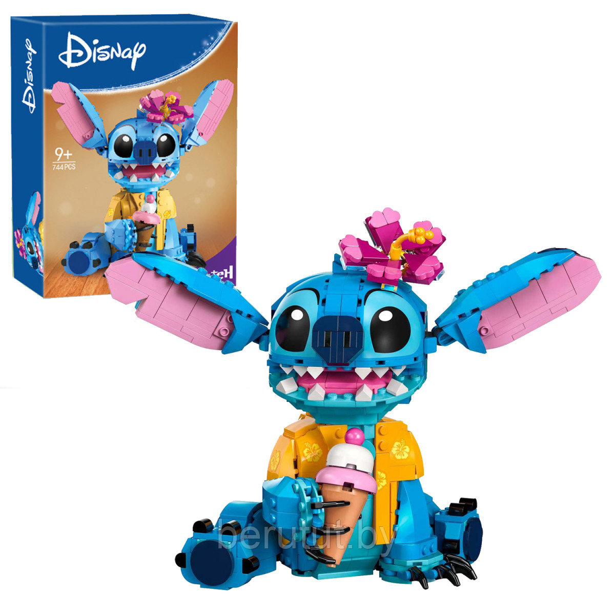 Конструктор Disney Стич 744 детали аналог Lego