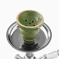 Кальян в сборе для курения комплект «Бостон», 25 см, зеленый, фото 2