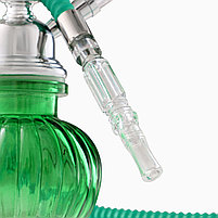 Кальян в сборе для курения комплект «Бостон», 25 см, зеленый, фото 3