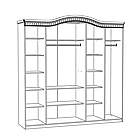 Спальня "Любава 6" Жемчуг ФорестДекоГрупп, фото 3