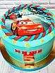 Вафельная печать на торт тачки Молнии МакКуин (Маквин), фото 5