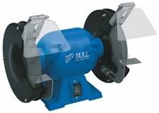 Станок точильный BULL BG 2045 в кор. 450 Вт, 200х20х32 мм (Асинхронный двигатель, чугунная станина)