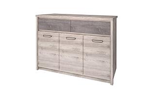 Н-р меб.JAZZ, Тумба 3D2S.КАШТАН НАЙРОБИ / ОНИКС