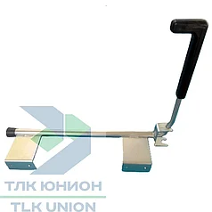 Фиксатор двери подрамный, 513x342x104 мм, оцинкованная сталь, СП.6.ФДП