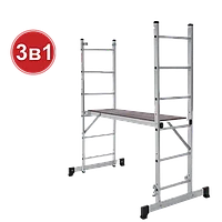Лестница-помост 3в1 2x6 ступеней NV1415 Новая высота 1415206