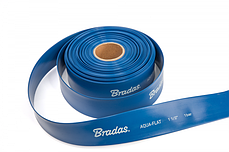 Шланг плоский Aqua-Flat из PE/EVA в комплекте с зажимным хомутом, раб. давл. 1 бар, 2" (50 мм)- 20 м, фото 2