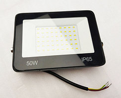Светодиодный прожектор 50 вт  АС-DC 12 -24-36-48 вольт 6500К