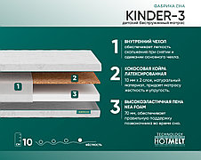 Матрас "Kinder-3" ортопедический беспружинный
