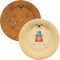 Тарелка 180 мм Милые собачки, 6 шт (арт.77581)