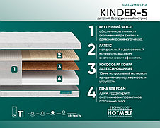 Матрас "Kinder-5" ортопедический беспружинный
