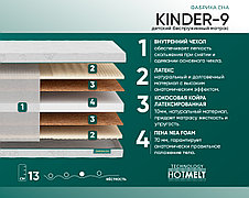Матрас ортопедический беспружинный "Kinder-9"