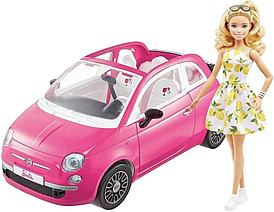 Игровой набор Barbie с машинкой - Кукла Barbie и Фиат 500 GXR57