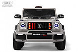 Детский электромобиль RiverToys Z999ZZ (серый) Полноприводный Mercedes Brabus, фото 2