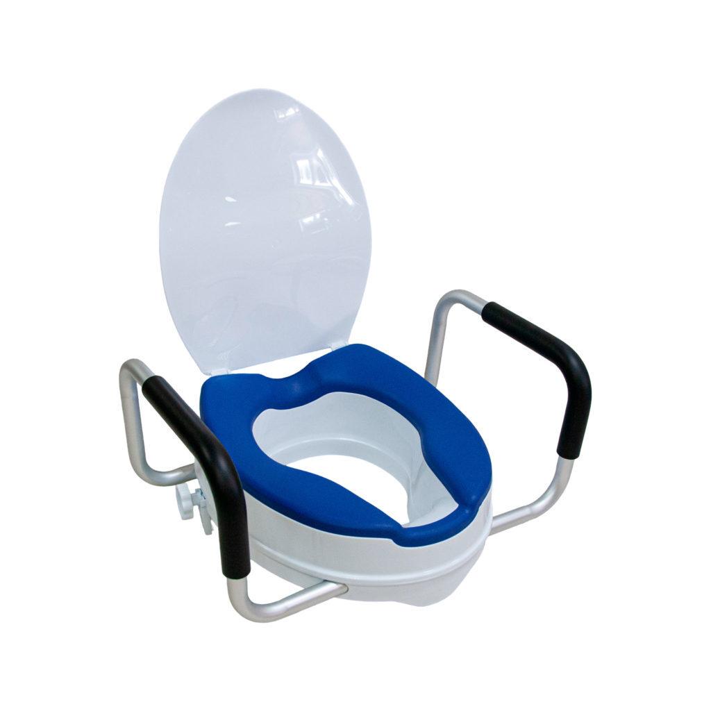 Насадка на унитаз Оптим 711 TPR с противоскользящим эффектом 13см, фото 1