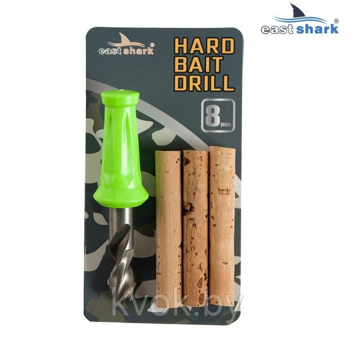 Плавающая пробка + сверло EastShark Hard bait drill 8 мм
