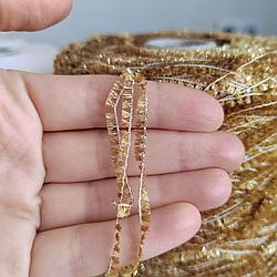 Lineapi art Diamond 67% вискоза, 17% па, 16% люрекс, 380м/100г цвет: старое золото