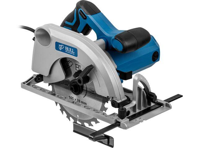 Циркулярная пила BULL KS 1601 в кор. 1300 Вт, 165х20 мм, до 55 мм
