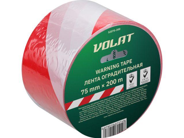 Лента оградительная 75ммх200м ВОЛАТ