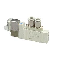 Распределитель с электроуправлением SY3120‑5LZ‑C6‑Q, SMC