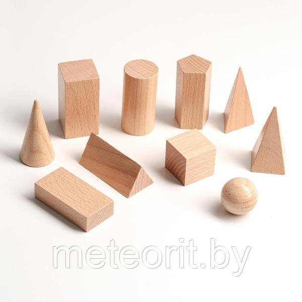 Геометрические тела - конструктор деревянный