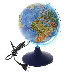 Классик Евро 210 мм - глoбус физический, политический