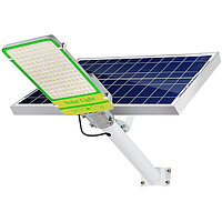 Уличный консольный светильник 100 вт с датчиком на солнечной батарее