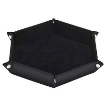 Дайс-трей Stuff-Pro шестиугольный черный 23?23 см