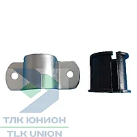 Комплект опоры промежуточной для штанги (трубы), d-27 мм, ОТ27пр Zn СП