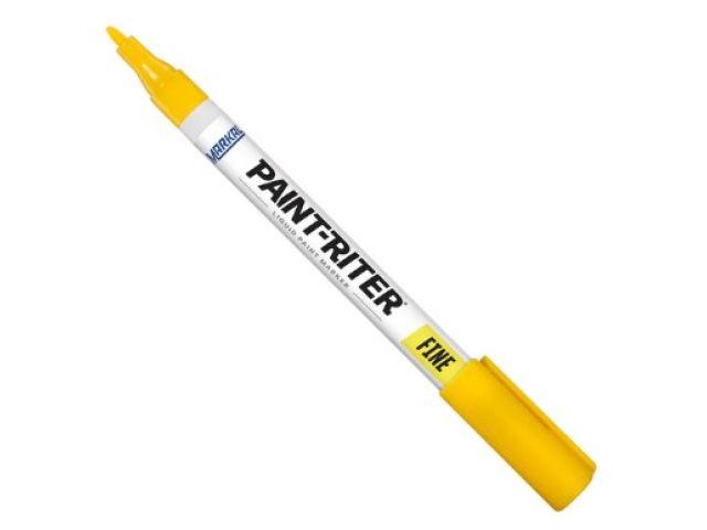 Маркер промышл. перманентный на основе жидк. краски MARKAL PAINT-RITER FINE ЖЕЛТЫЙ