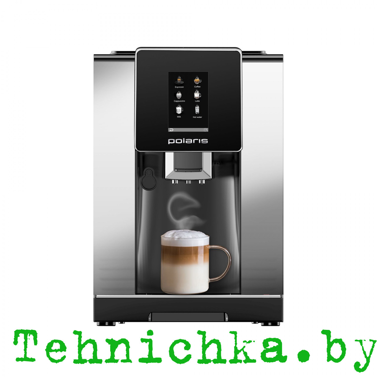 Кофемашина Polaris PACM 2060AC (серебристый)