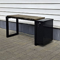 Скамья с ящиком с замком №20