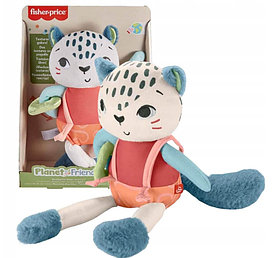 Сенсорная мягкая игрушка Fisher-Price Снежный барс HKD64