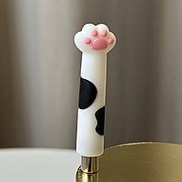 Магнит лапка (белая) для гель-лака "Кошачий глаз"