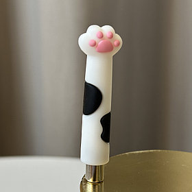 Магнит лапка (белая) для гель-лака "Кошачий глаз"