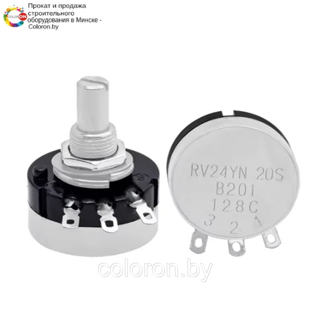 Регулятор давления (Потенциометр углеродный RV24YN 20S B103 10 кОм MyPads) 495 для окрасочного аппарата