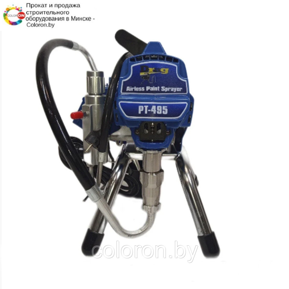 Окрасочный аппарат безвоздушного распыления DRAG 495 (Аналог GRACO - 495)