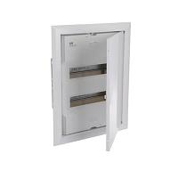 Щиток встраиваемый ABB UK624E3, 24 модуля белая металлическая дверь, 63A, IP30, +PE+N-клеммы, 453x340x88mm