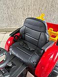 Детский электромобиль Baby Driver R222 (желтый) Трактор с прицепом, фото 5
