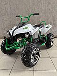 Детский квадроцикл Baby Driver A333 (белый) Полноприводный Двухместный, фото 2