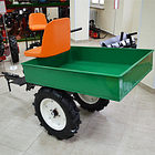 Адаптер для мотоблока АМ(5.00-12) с кузовом, фото 2