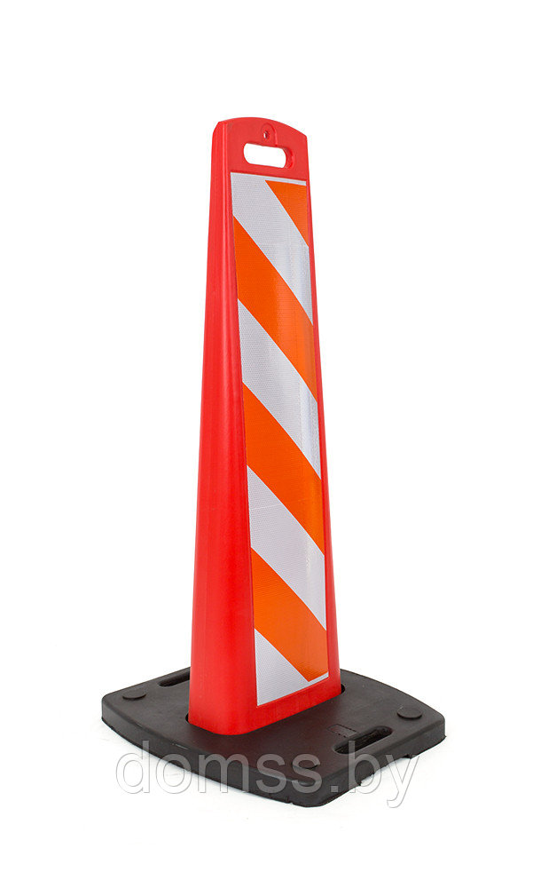 Ограждение «Солдатик» тип 2 в комплекте с подставкой (Пластина дорожная)