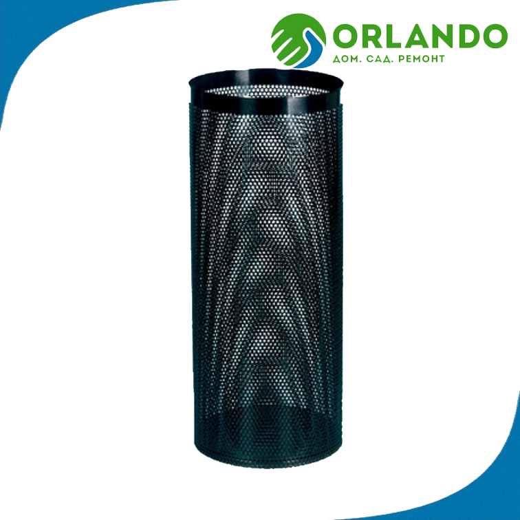 Урна для мусора ТИТАН-МЕТА 250 перфорированная