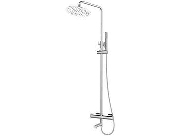 Душевая термостатическая система с изливом (Lt), серия THS хром, AV Engineering AVTHS2-P42-725A