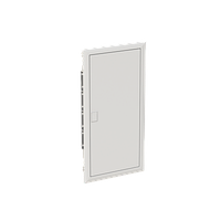 Щиток встраиваемый ABB UK648E3, 48 модуля, белая металлическая дверь, 63A, IP30, +PE+N-клеммы, 747x384x88mm