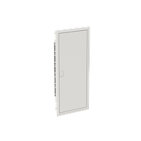 Щиток встраиваемый ABB UK660E3, 60 модуля, белая металлическая дверь, 63A, IP30, +PE+N-клеммы, 872x384x88mm