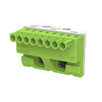 Клеммник самозажимной ZK82G P 8x1,5-4+2x25 для щитов UK600, Mistral