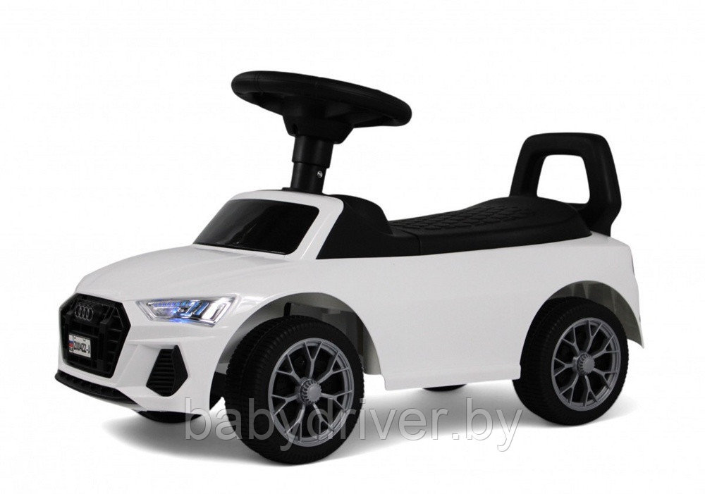 Детский толокар RiverToys Z004ZZ-A (белый)