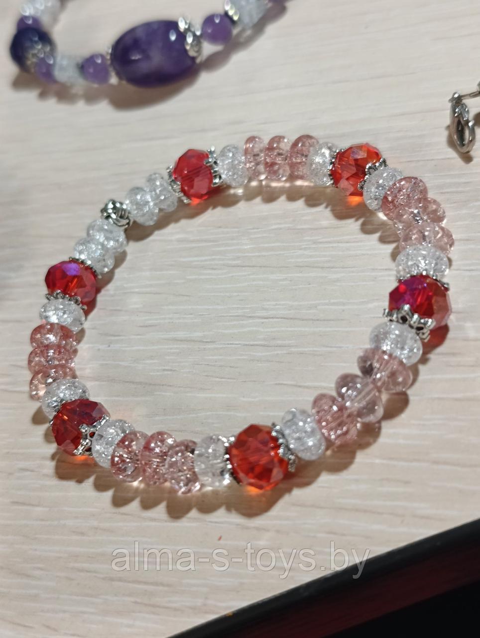 Браслет из сахарного кварца